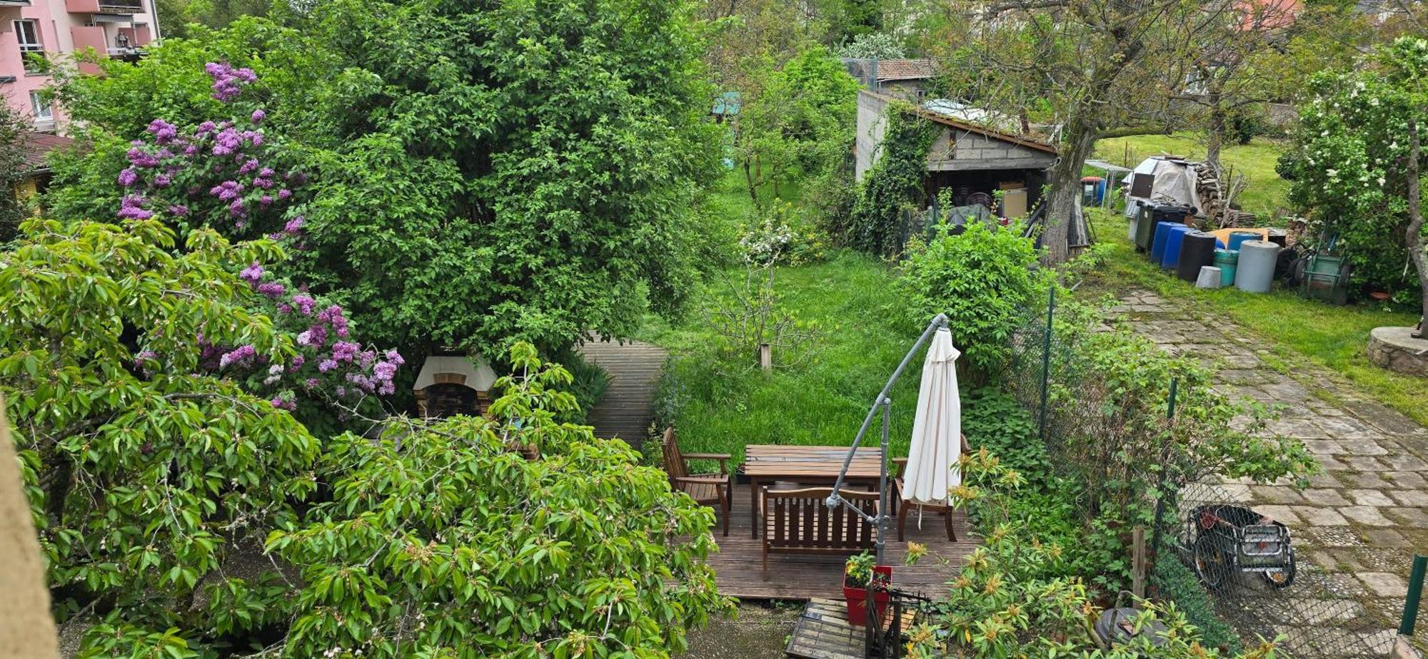 Appartement avec jardin à Colmar Extérieur photo